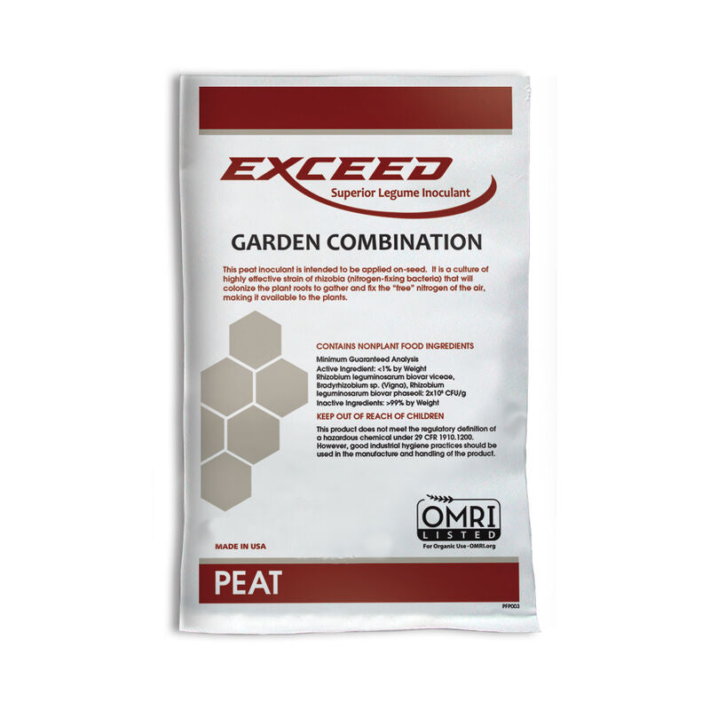 Exceed Garden Combination, Seed Inoculants