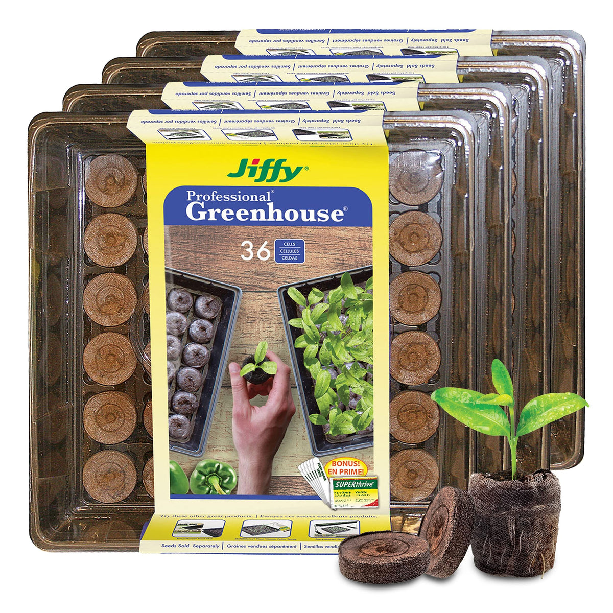 36 Slot Greenhouse Kit, Seed Starting