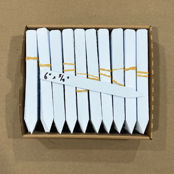 6" x 5/8" Plastic Garden Labels