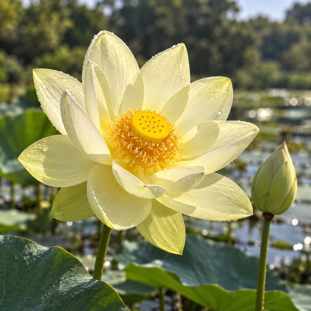 American Lotus, Nelumbo Seed