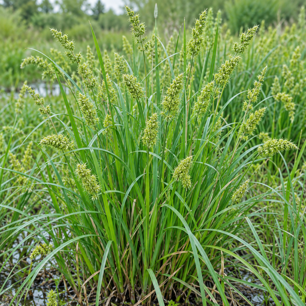Awl-fruited Oval Sedge, Carex Seed