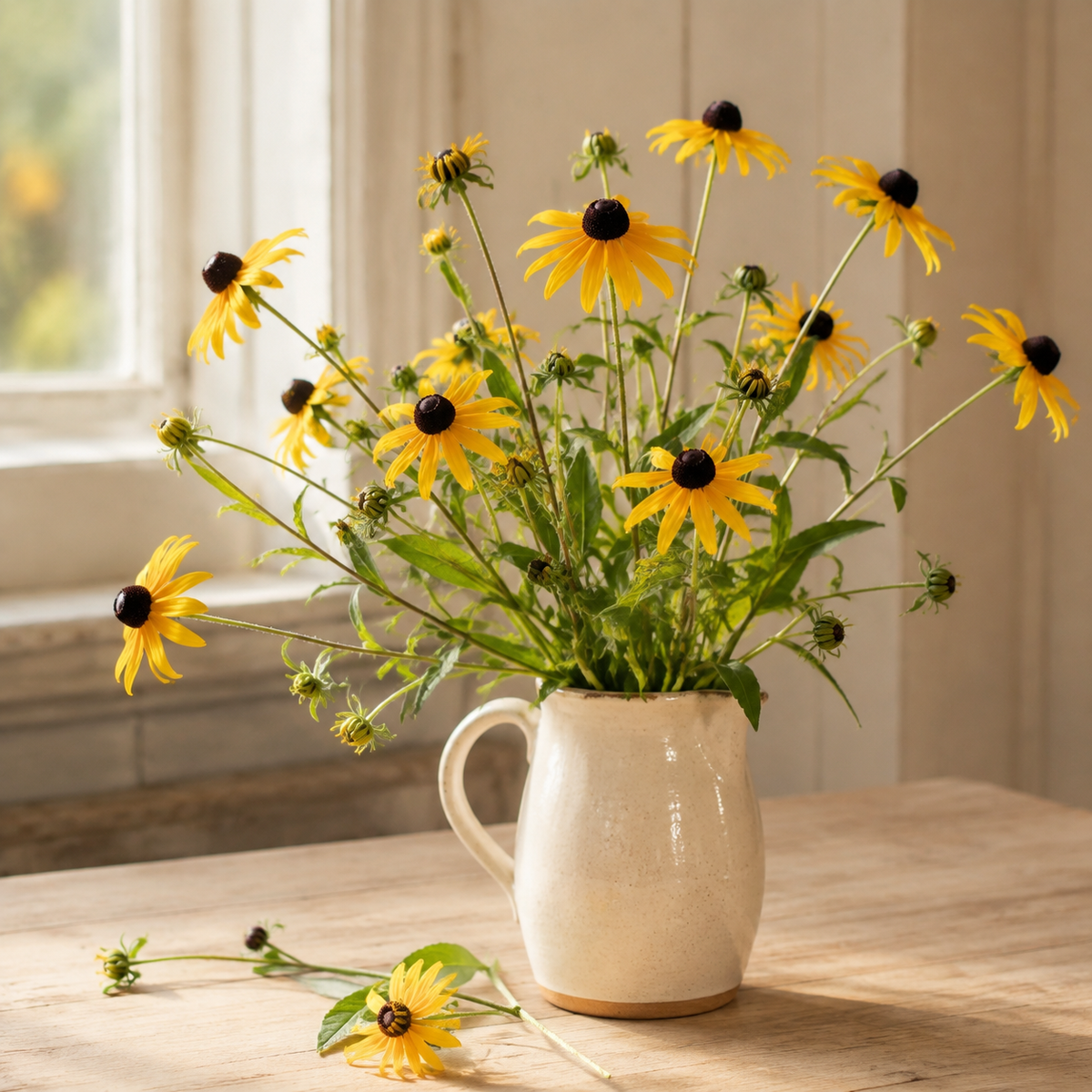 Rudbeckia Hirta, Black-Eyed Susan Seed