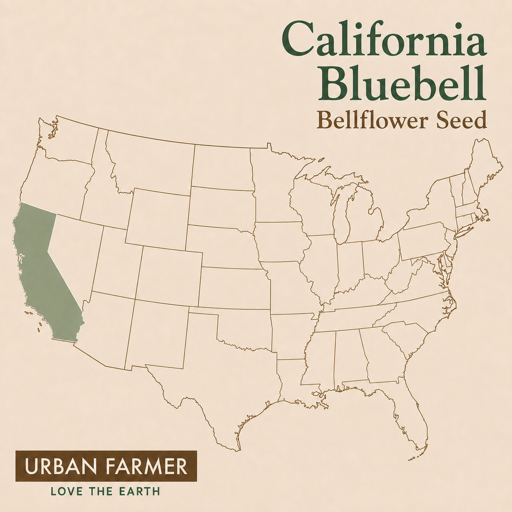 California Bluebell native range