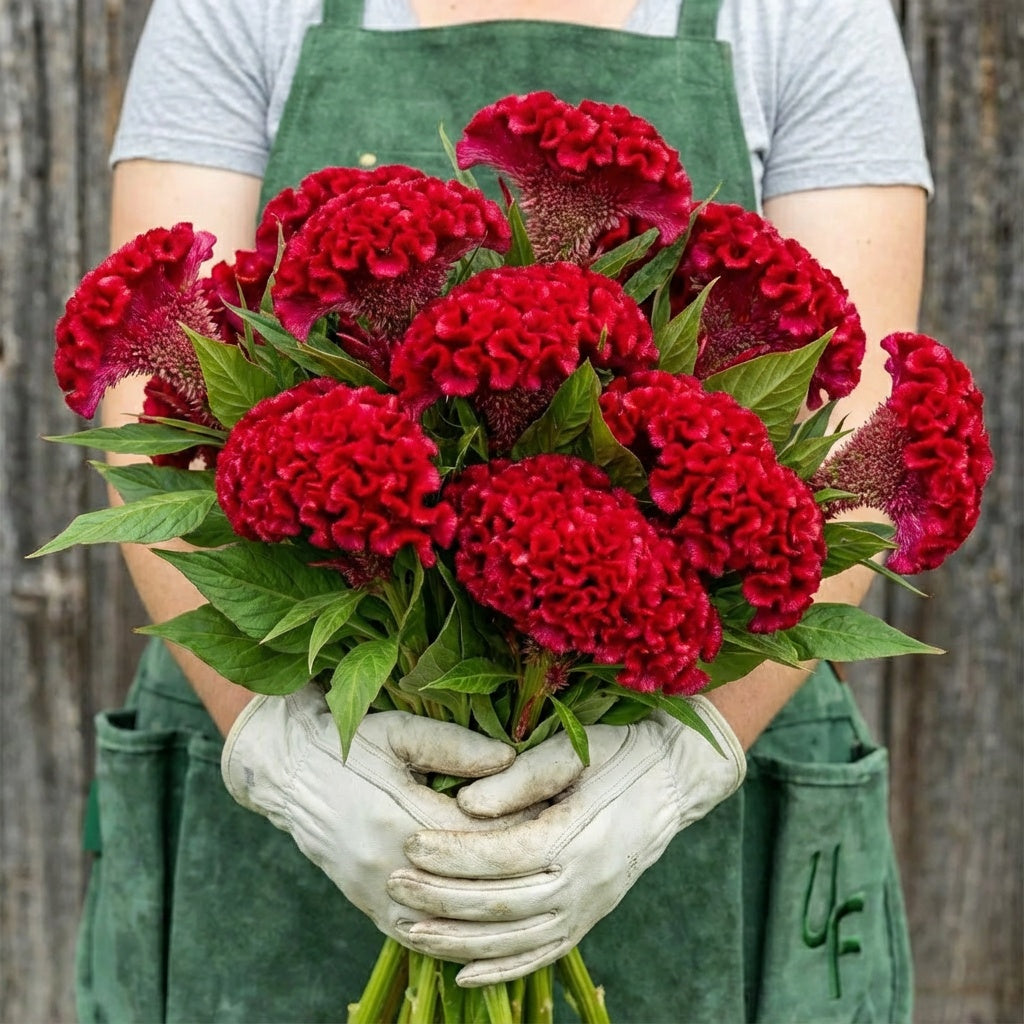 Chief Carmine, Celosia Seeds