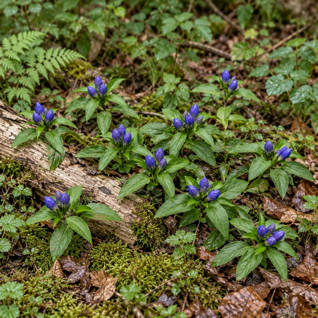 Closed Bottle, Gentian Seed