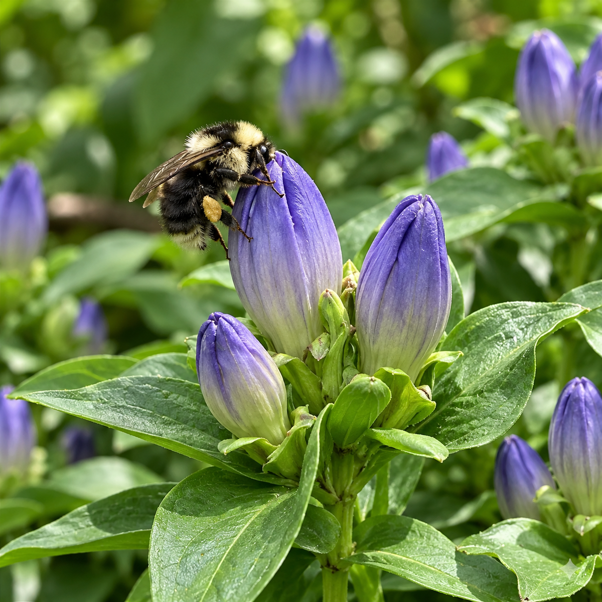 Closed Bottle, Gentian Seed