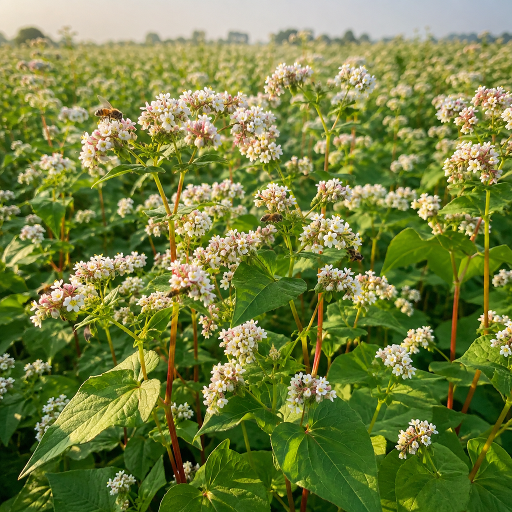 Common Buckwheat field crop