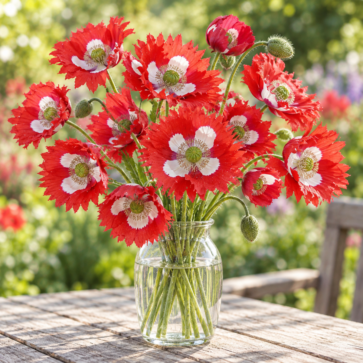 Danish Flag, Poppy Seeds
