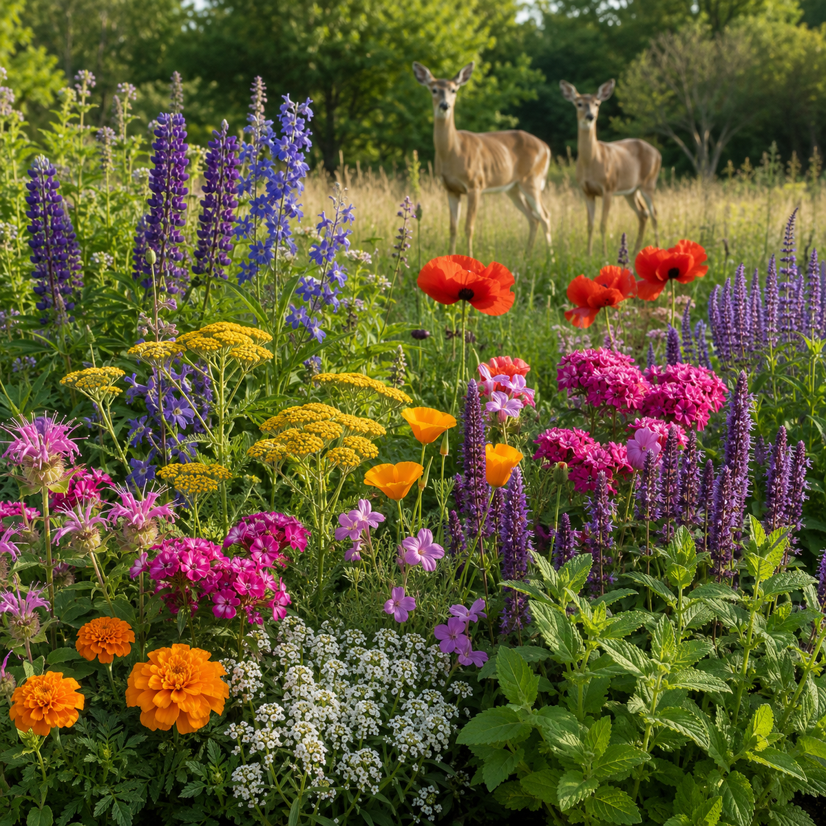 Deer Resistant Wildflower Seed Mix