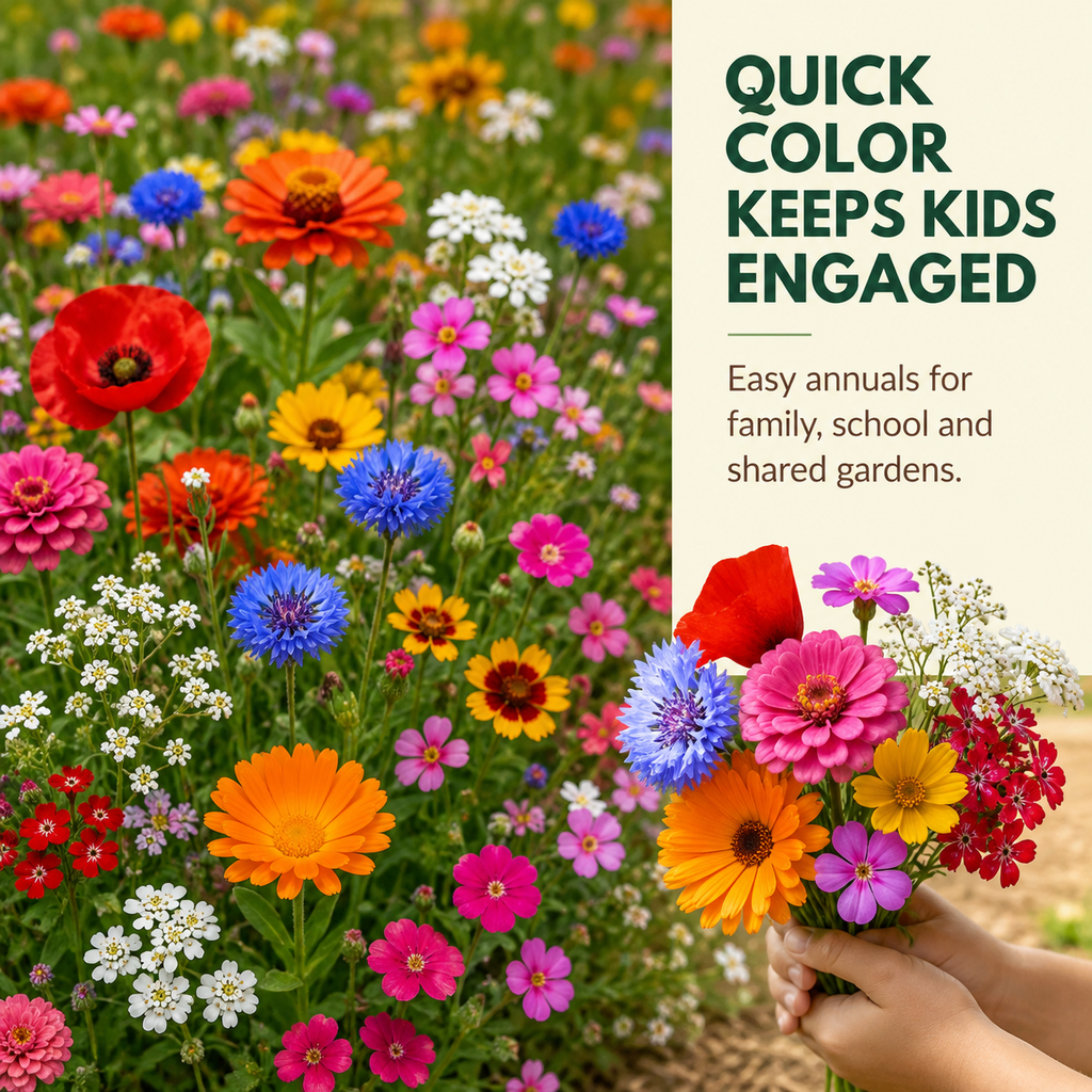 Easy Care Flower Seeds for Children