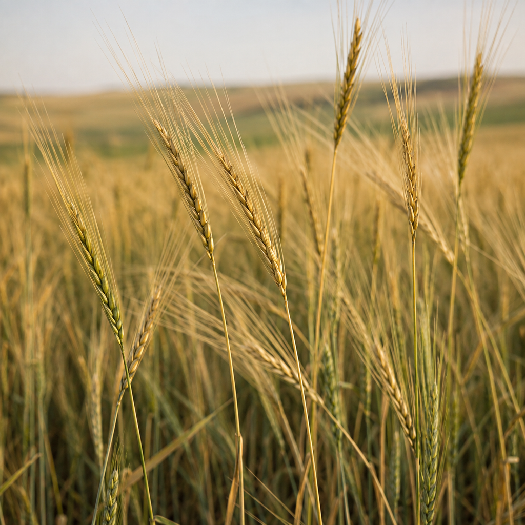 Einkorn Wheat field crop