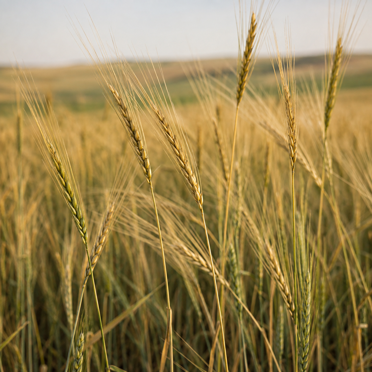 Einkorn Wheat field crop