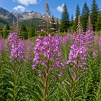 Fireweed outdoors