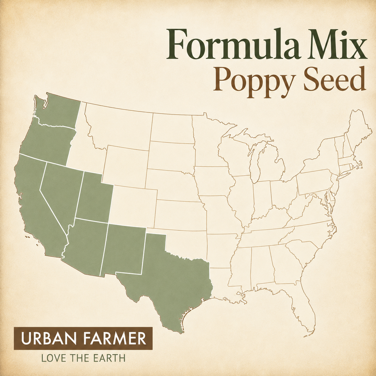 Formula Mix, Poppy Seed