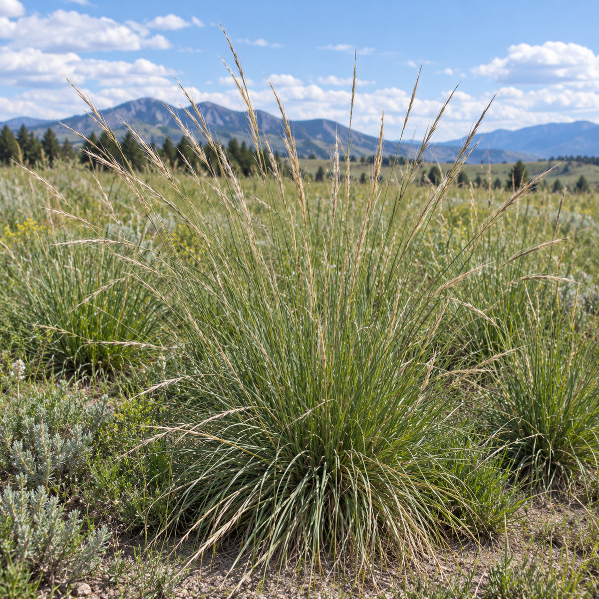 Green Needlegrass, Ornamental Grass Seed