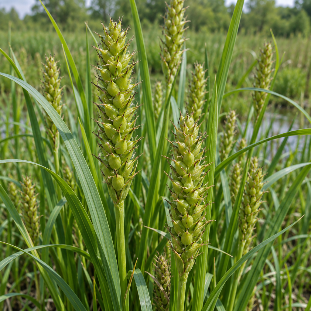 Hairy-fruited Lake Sedge, Carex Seed