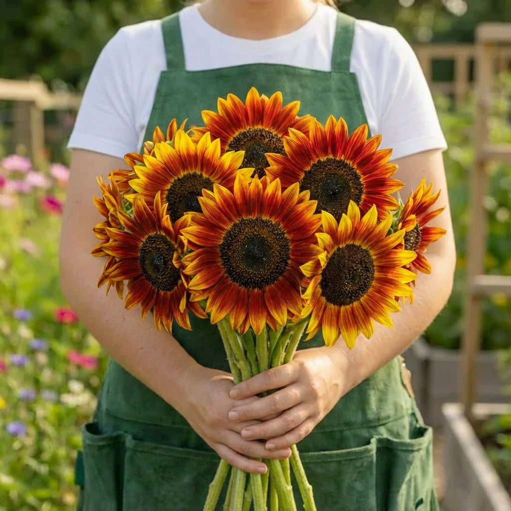 Harlequin, Sunflower Seeds