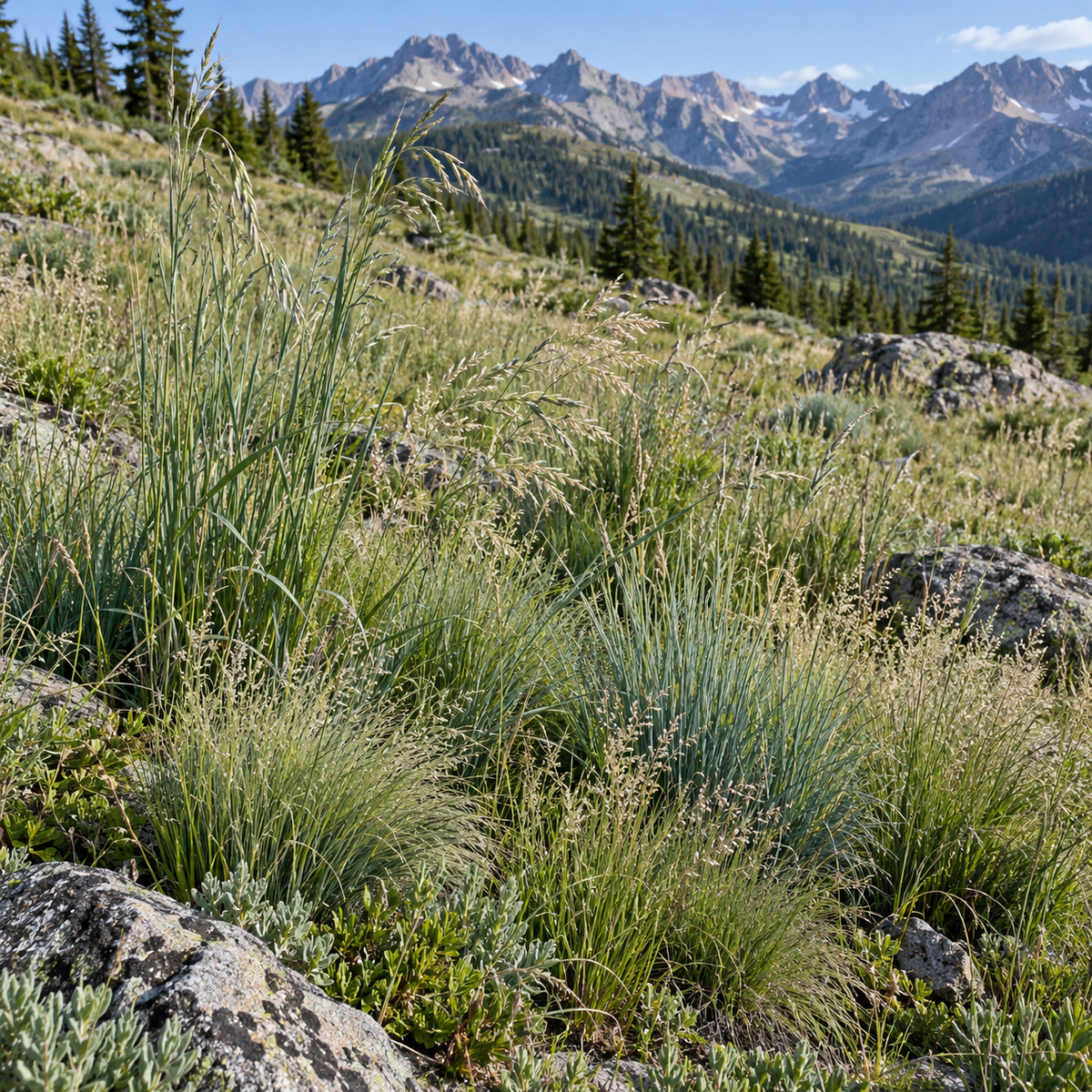 High Mountain, Native Grass Mix Seed