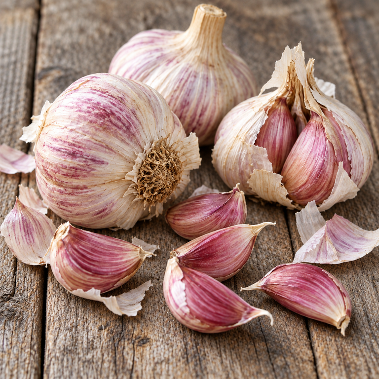 Inchelium Red, Garlic Bulbs