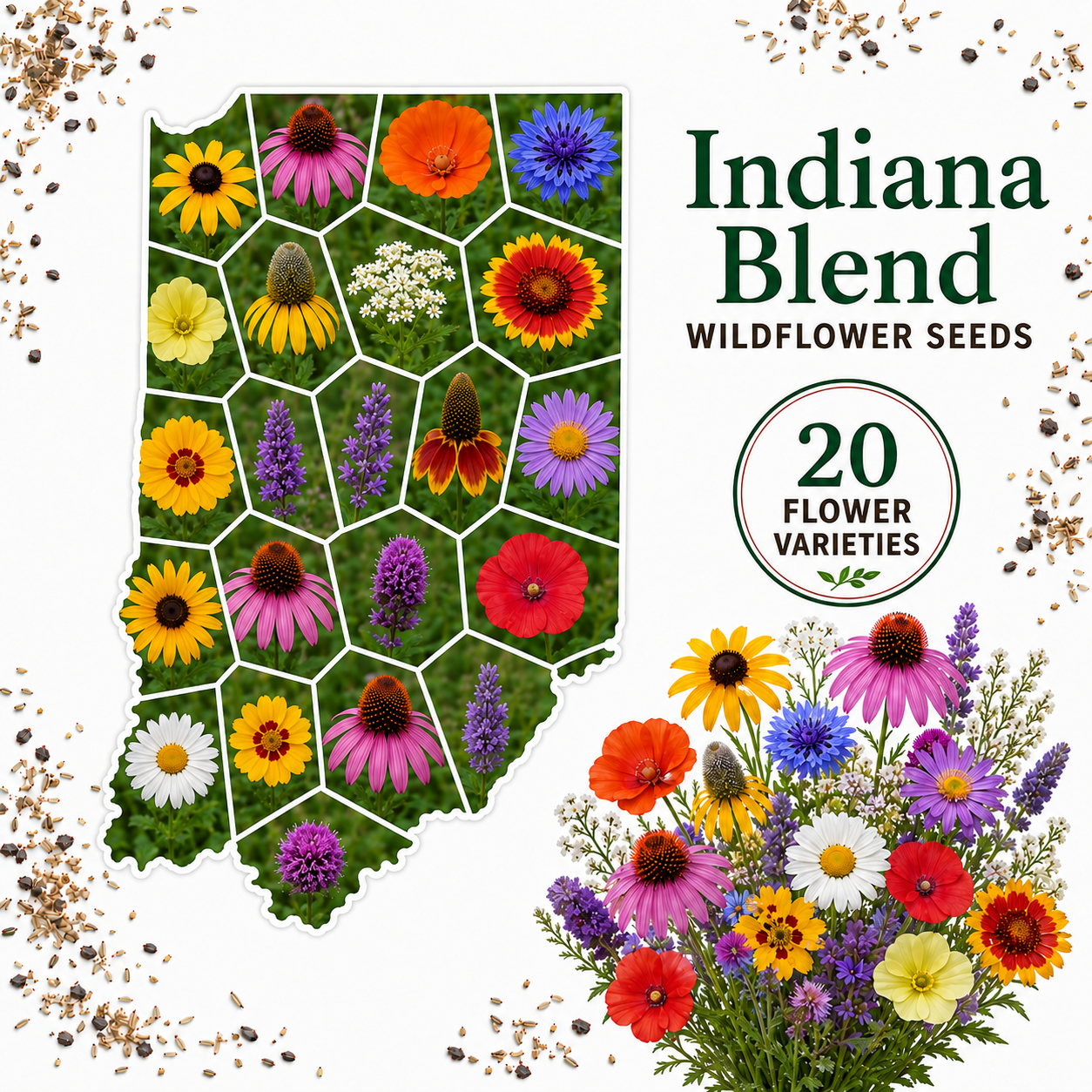 Indiana Blend, Wildflower Seed