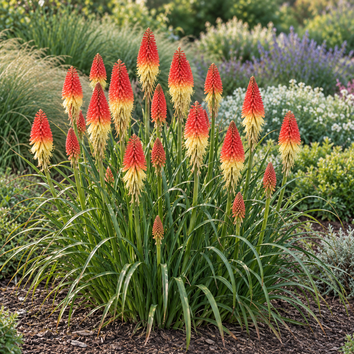 Kniphofia uvaria, Red Hot Poker Seed