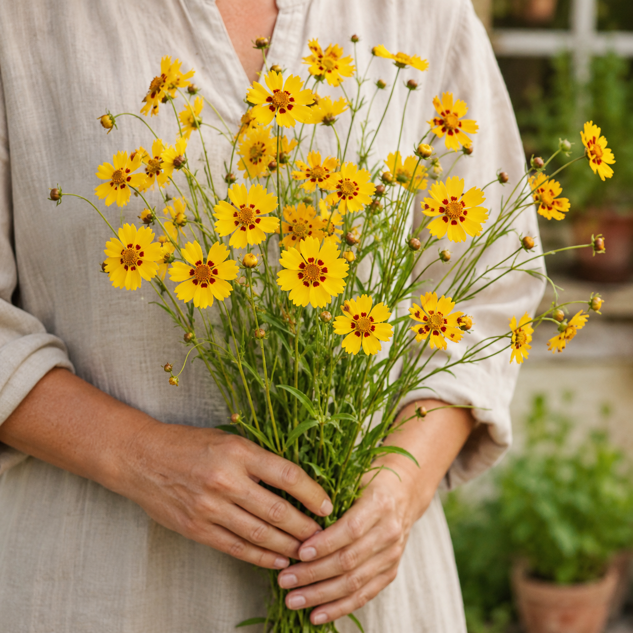 Lance Leaf Coreopsis cut flower