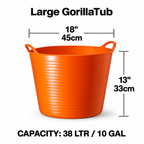 Large, Gorilla Tub