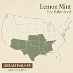 Lemon Mint Bee Balm native range