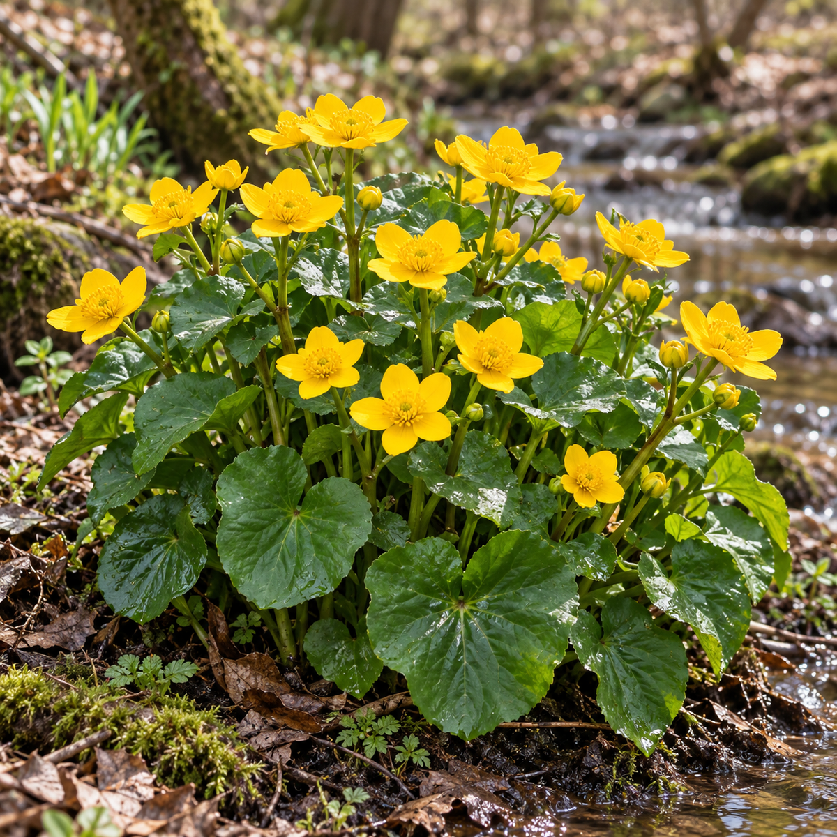 Marsh Marigold, Caltha Seed
