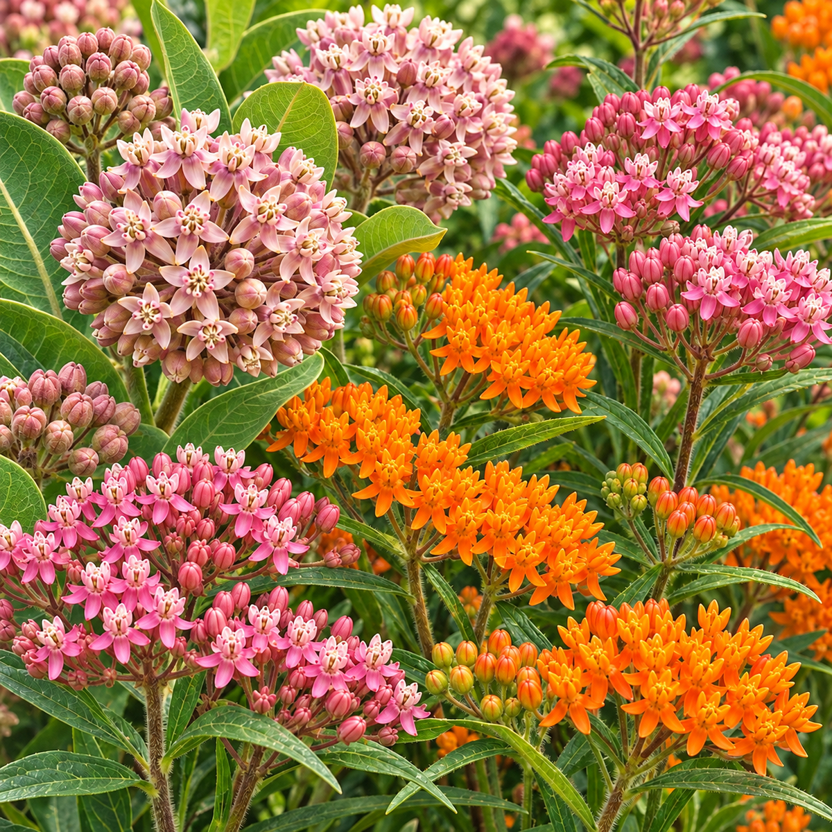 Native Milkweed Mix, Milkweed Seed