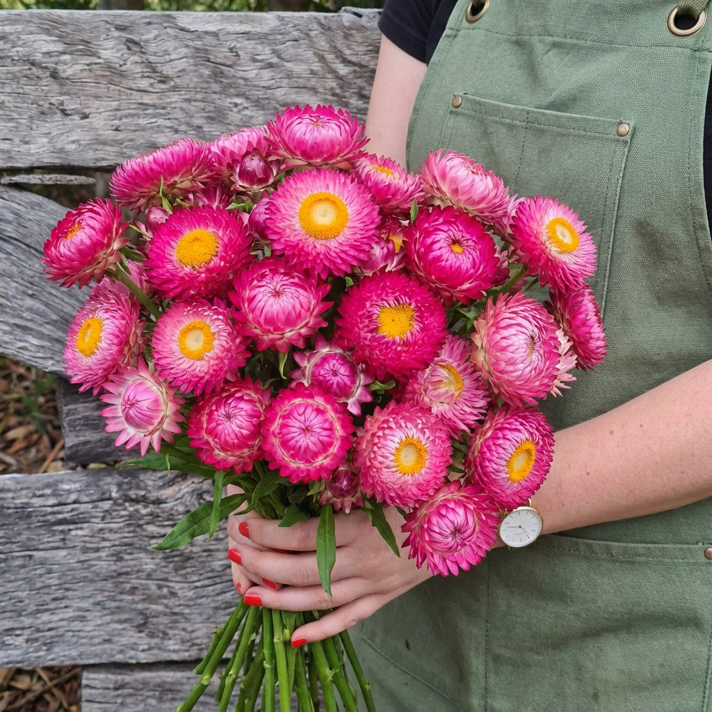 Monster Rose, Strawflower Seeds