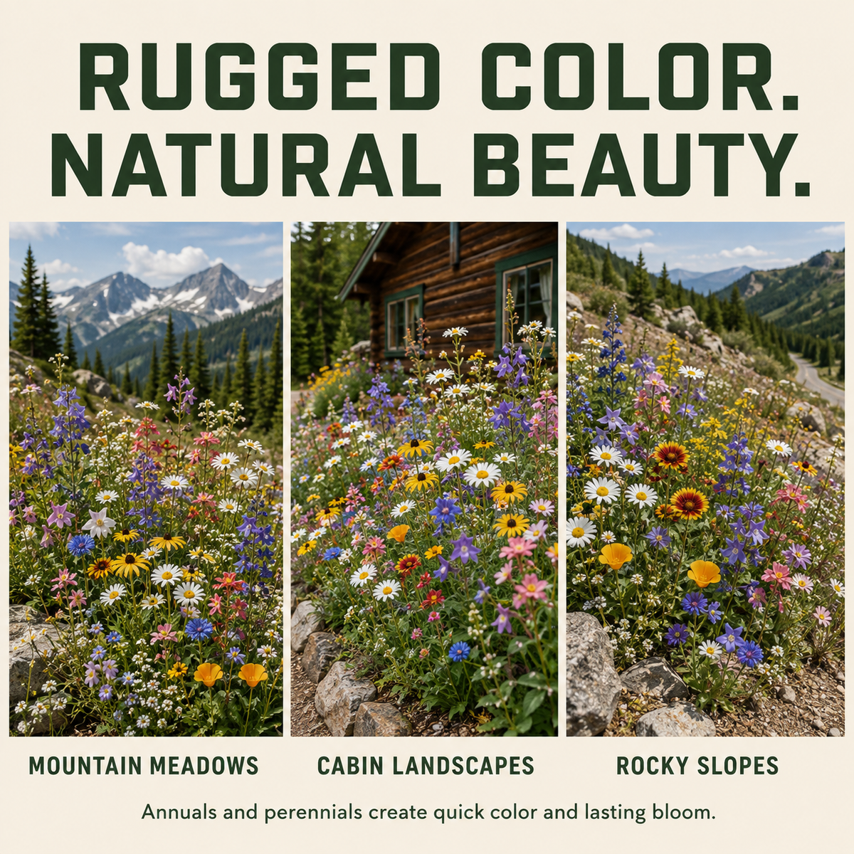 Mountain Flower Wildflower Seeds