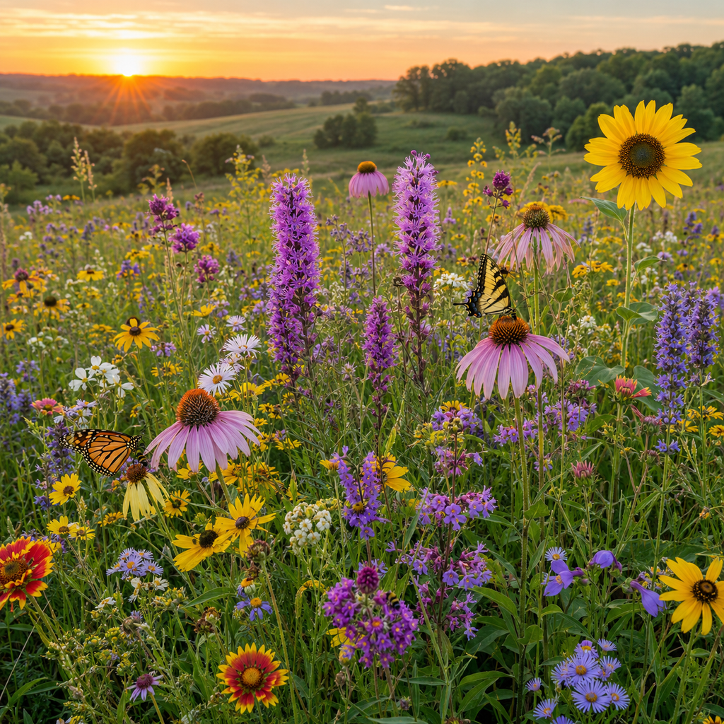 Native Midwest Blend Wildflower