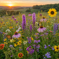 Native Midwest Blend Wildflower