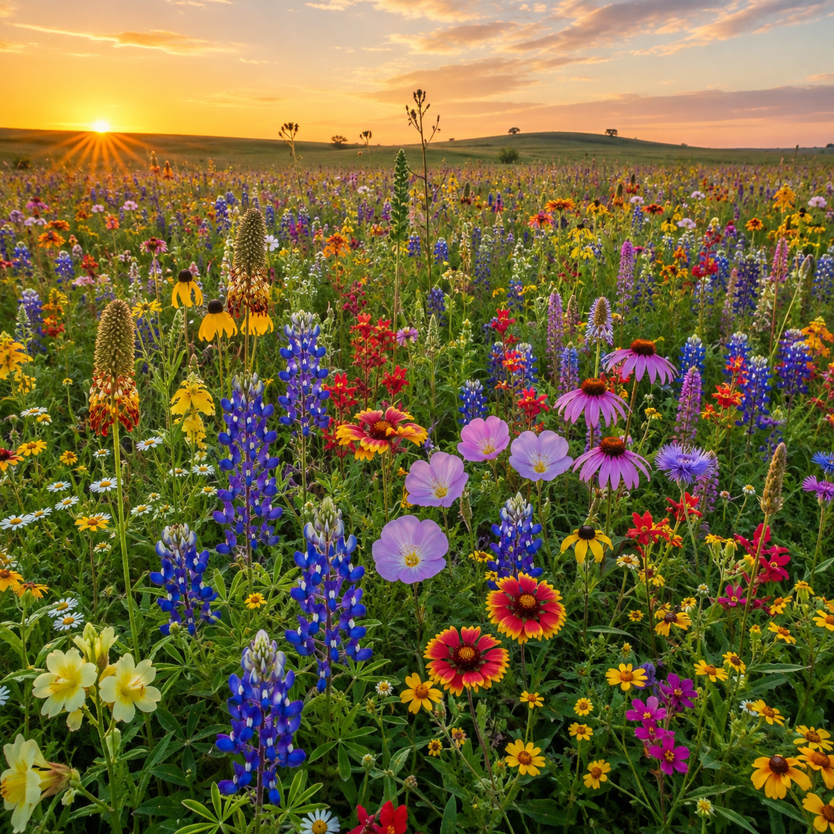 Native Texas and Oklahoma Flower Seed