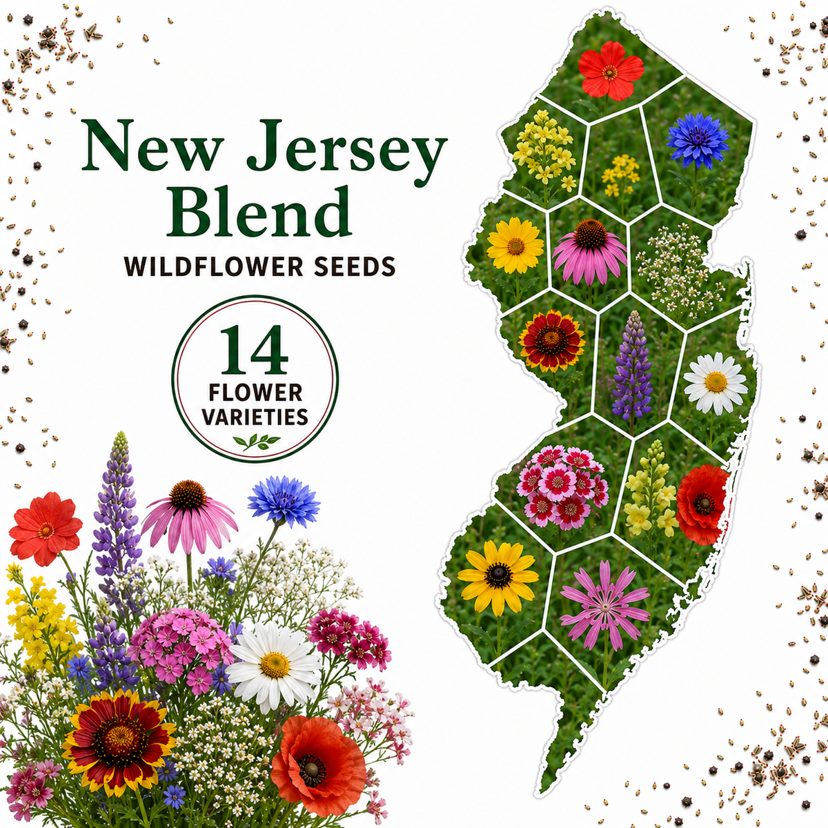 New Jersey Blend, Wildflower Seed