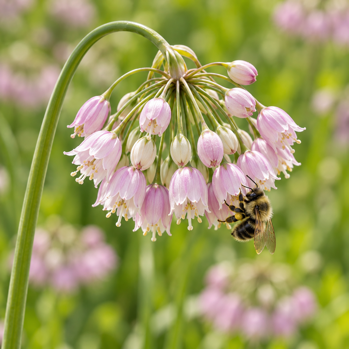 Nodding Onion, Allium Seed
