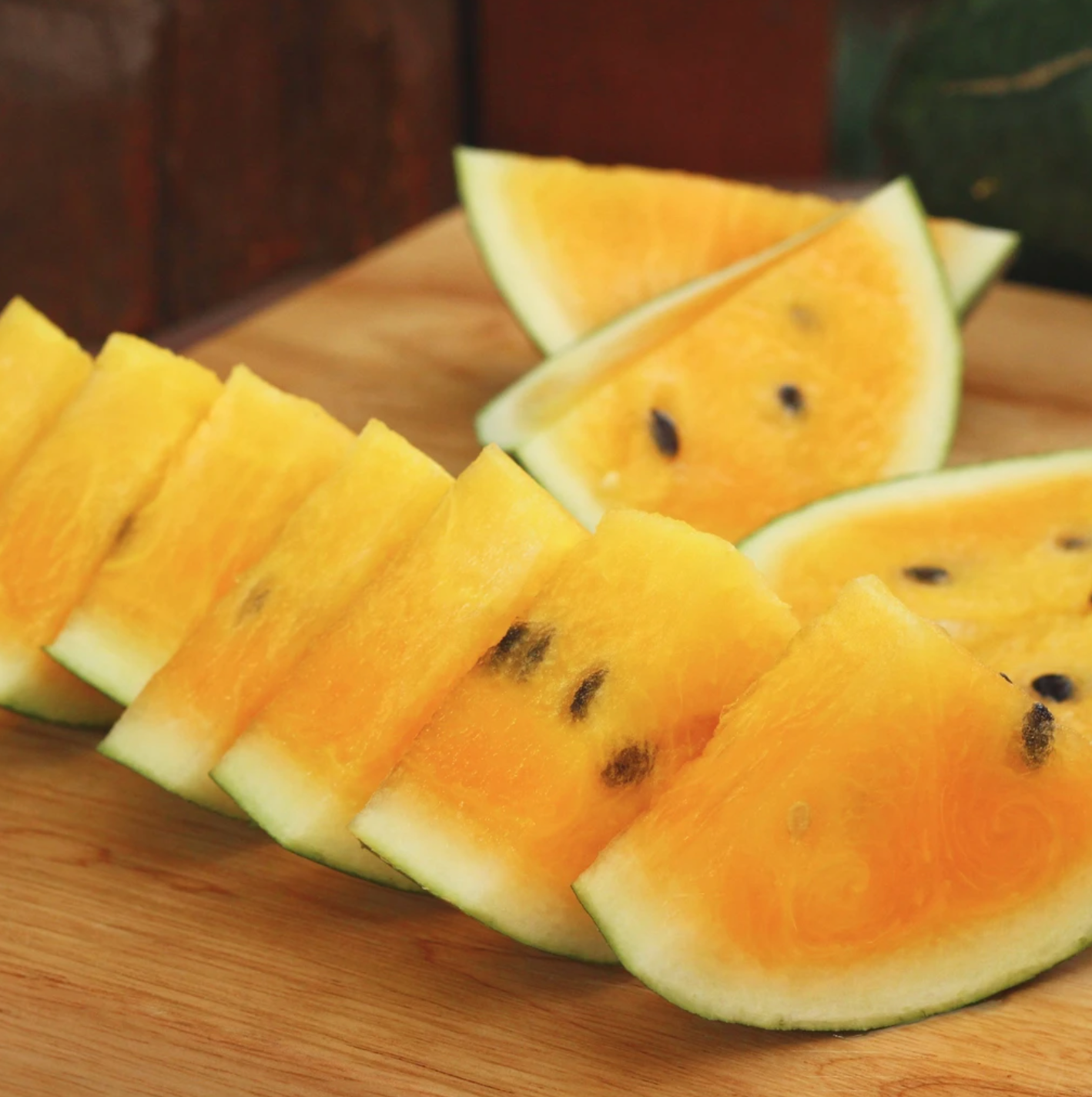 Tendersweet Orange, Organic Watermelon Seeds