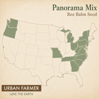 Panorama Mix Bee Balm native range