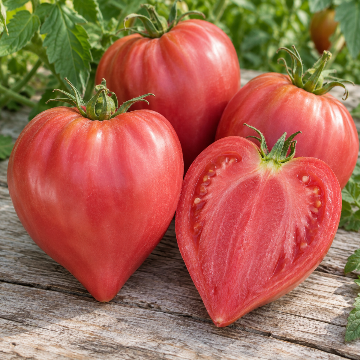 Pink Oxheart, Tomato Seed