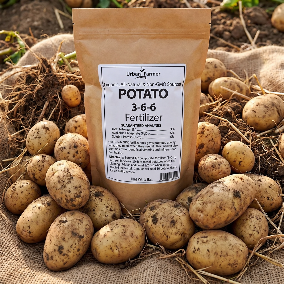 Organic Potato, Organic Fertilizers