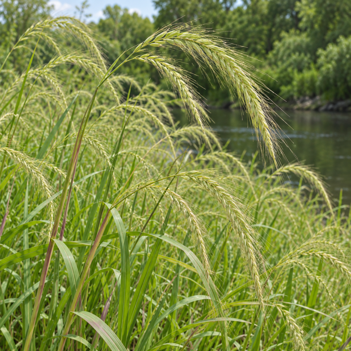 Riverbank Wild Rye, Ornamental Grass Seed