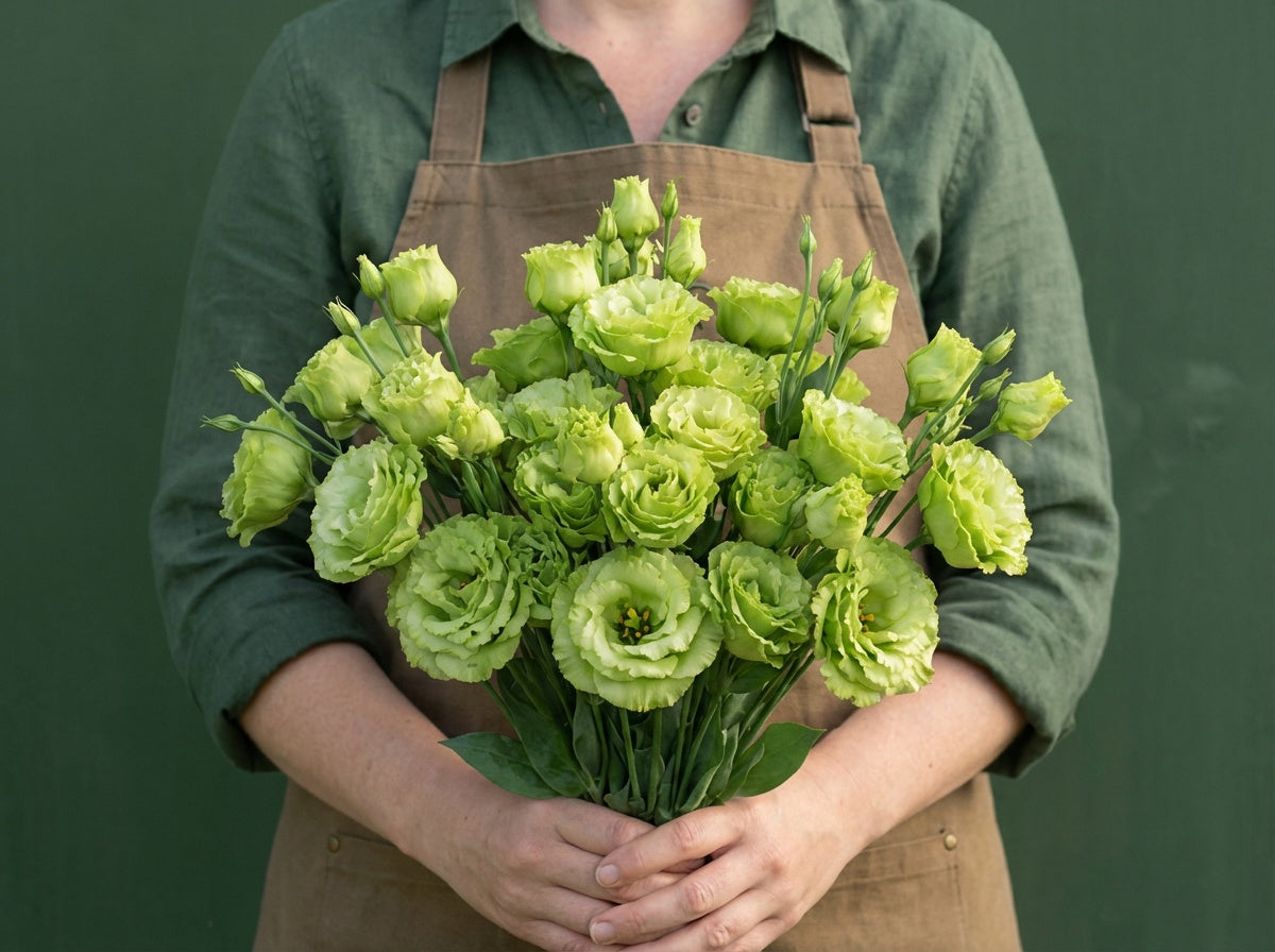Rosanne 1 Green, (F1) Lisianthus Seeds