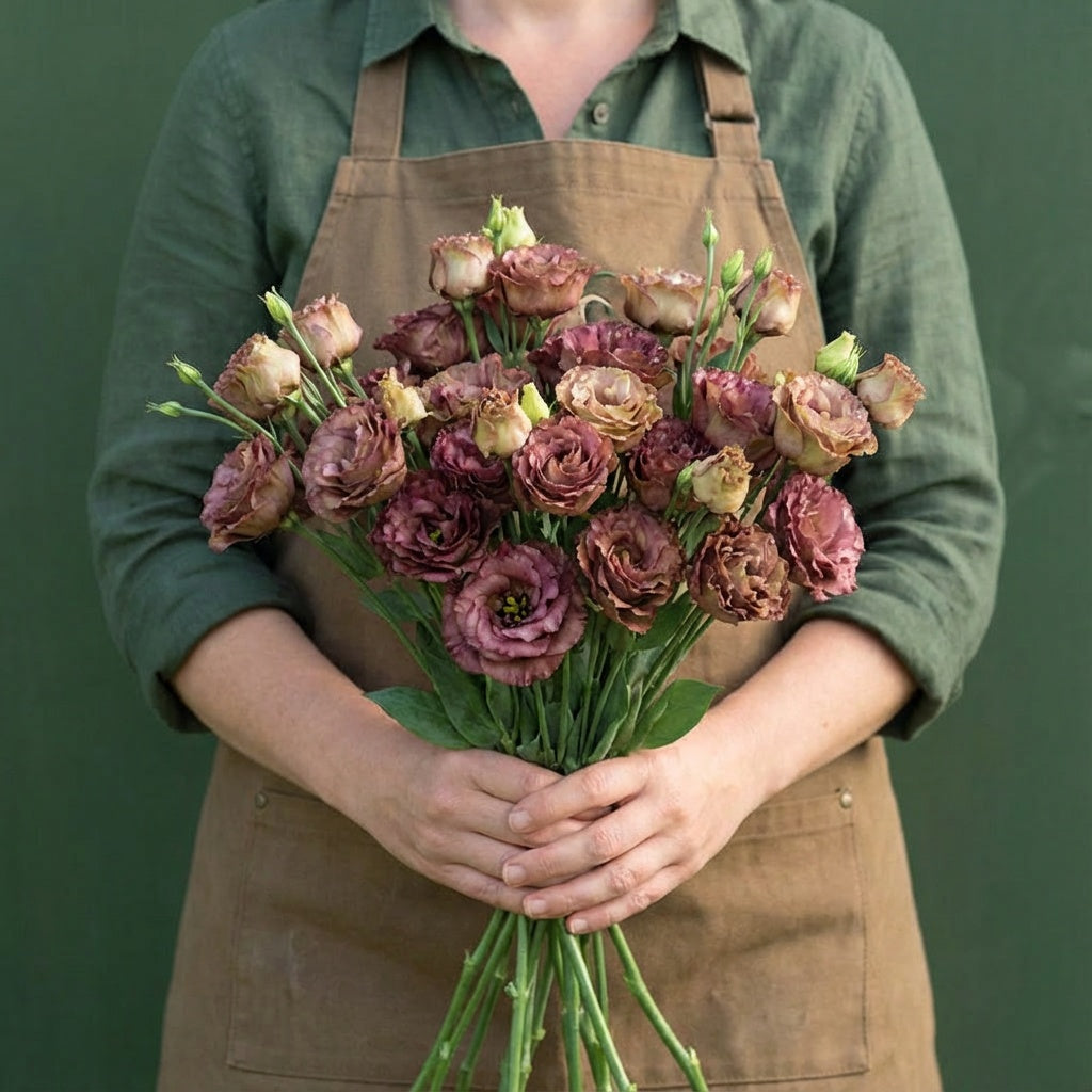 Rosanne 1 Brown, (F1) Lisianthus Seeds