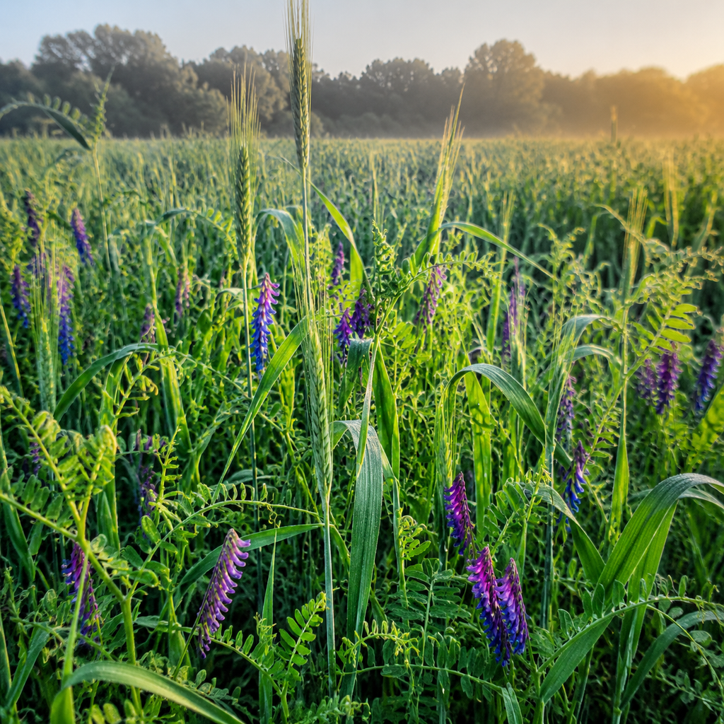 Rye & Vetch, Cover Crop Mixes Seed
