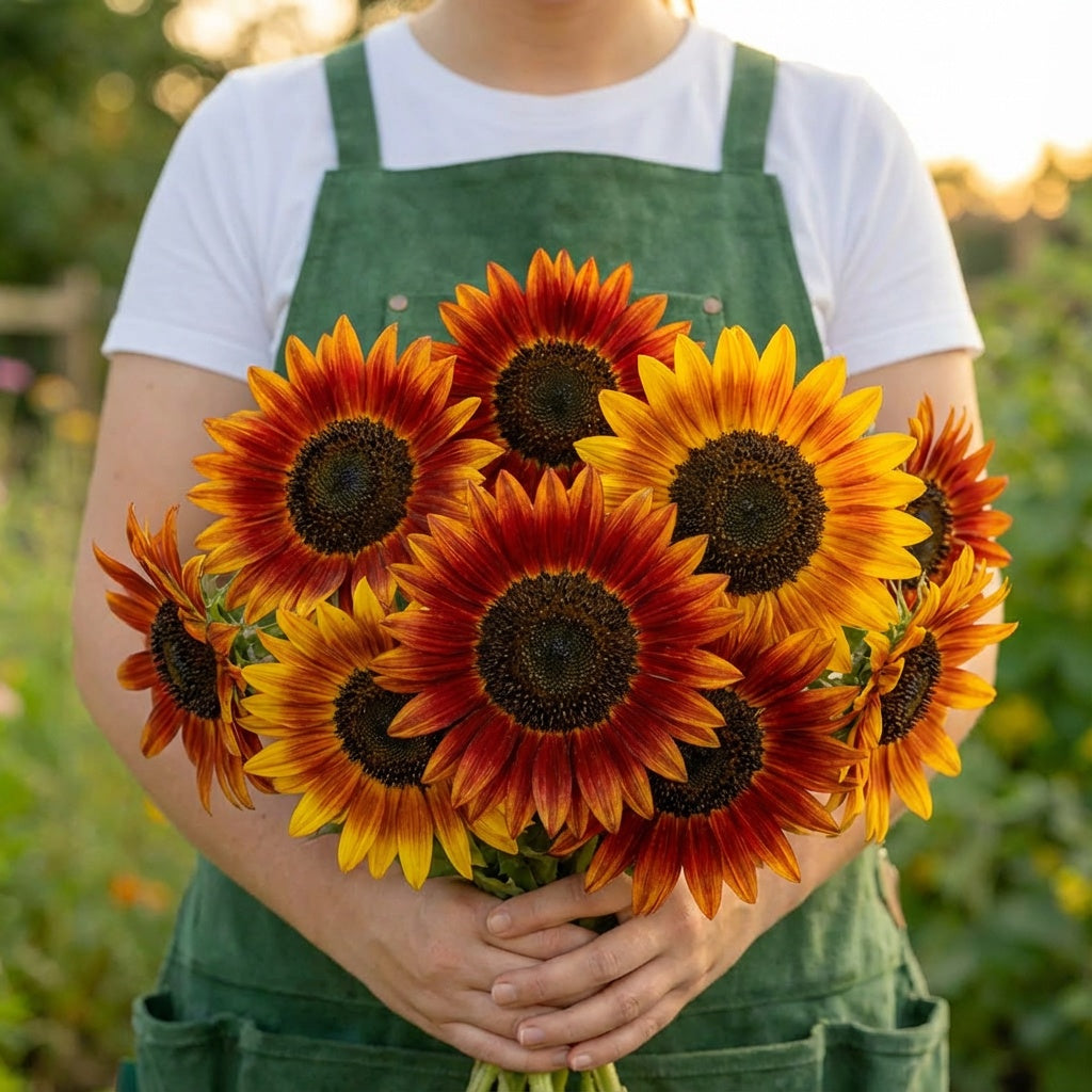 Santa Fe Sunrise, (F1) Sunflower Seeds