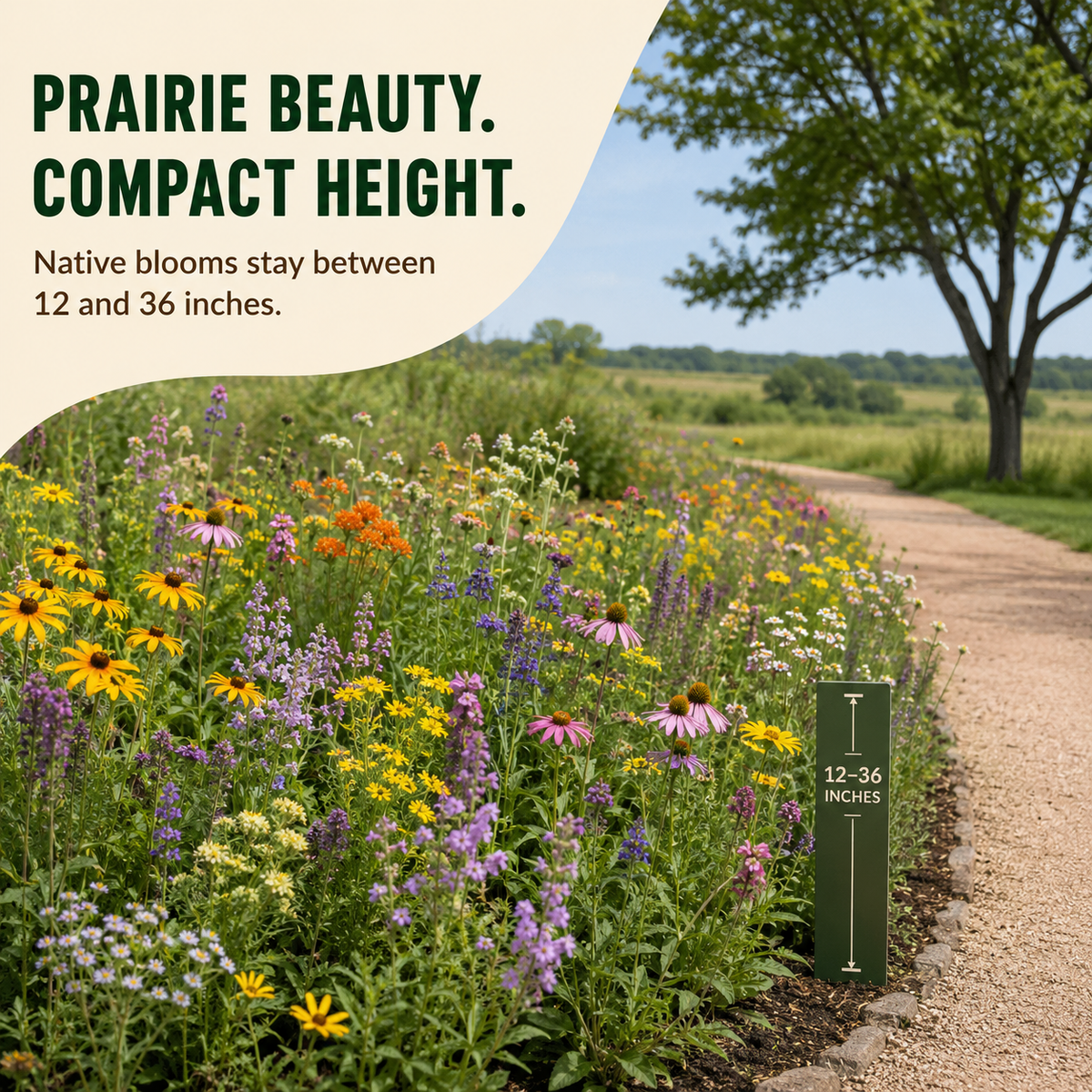 Short Prairie Wildflowers