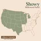 Showy Milkweed native map
