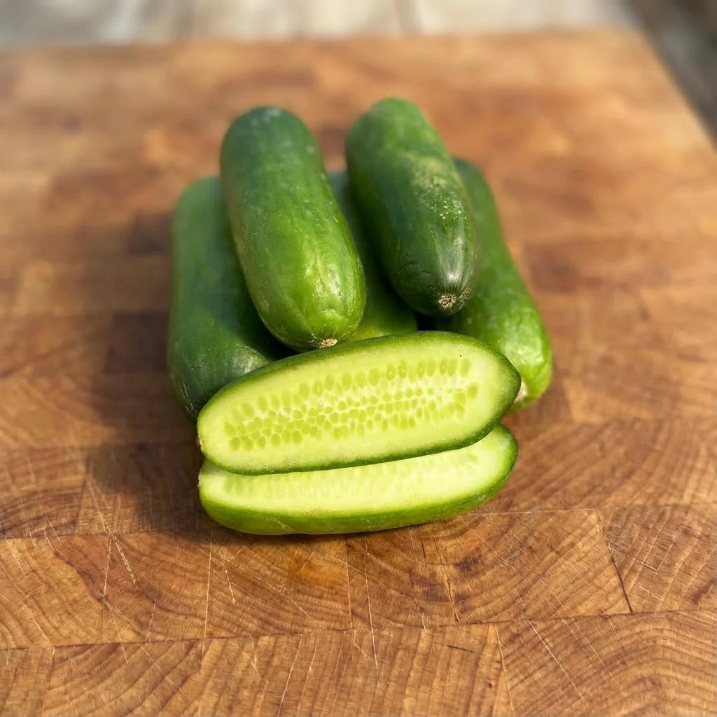 Mini Me, (F1) Organic Cucumber Seeds