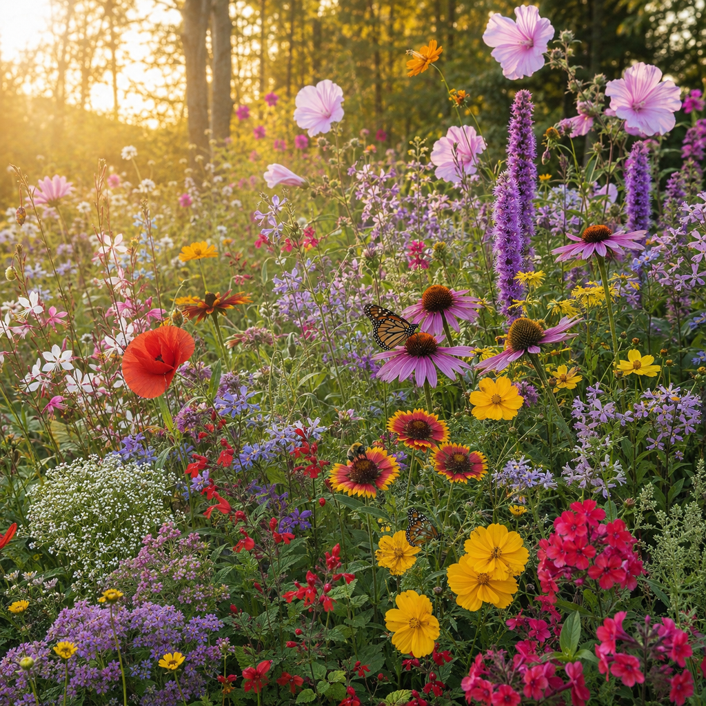 Southeast Blend wildflowers in bloom